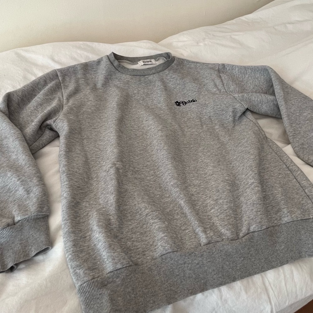 Guizio Grey Crewneck Sweatshirt